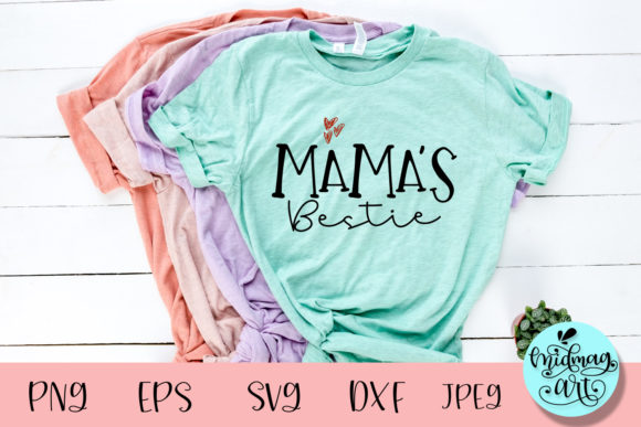 Download Mama's Bestie Svg, Kids Svg - Mama's bestie Collection